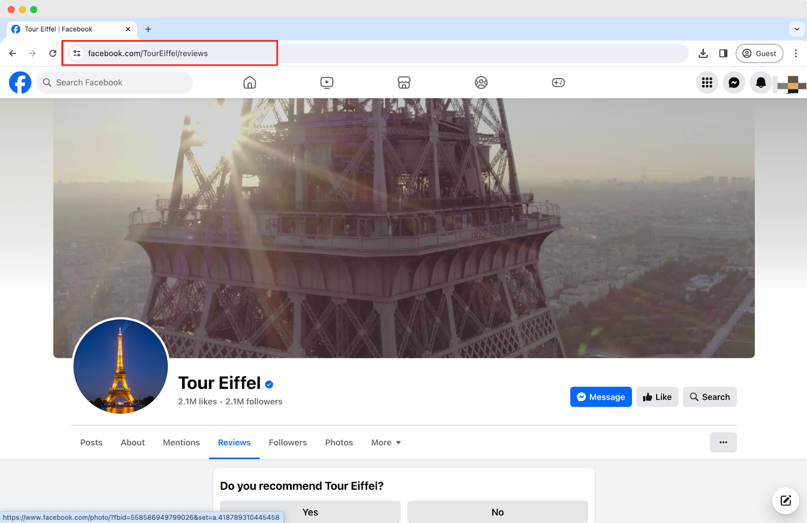 How To Find & Add Review Link For Facebook?