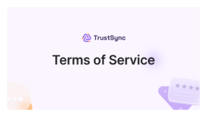 TrustSync Shopify App Terms of Service