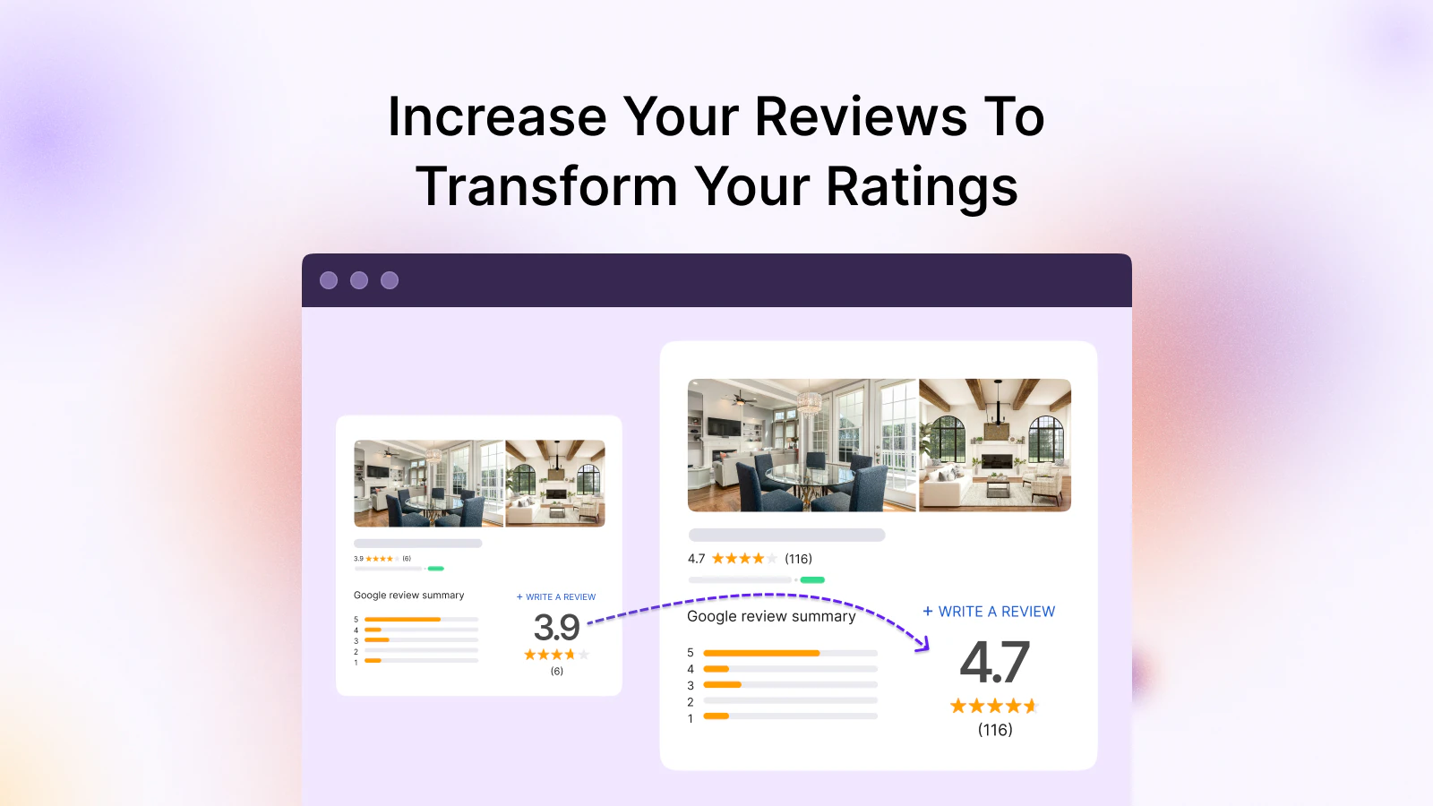Increase Your Reviews To Transform Your Ratings