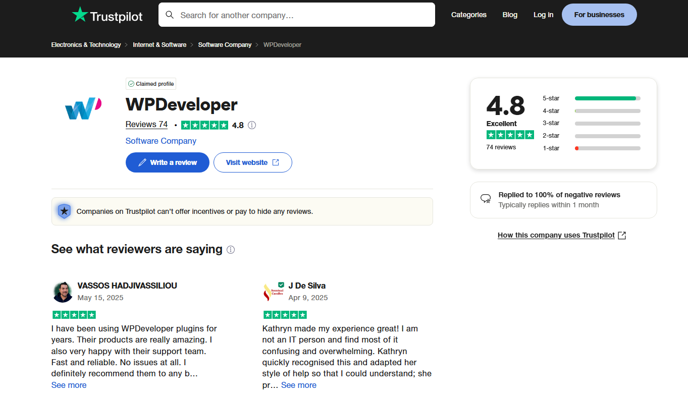 Trustpilot_Transparent Reviews for Global Credibility