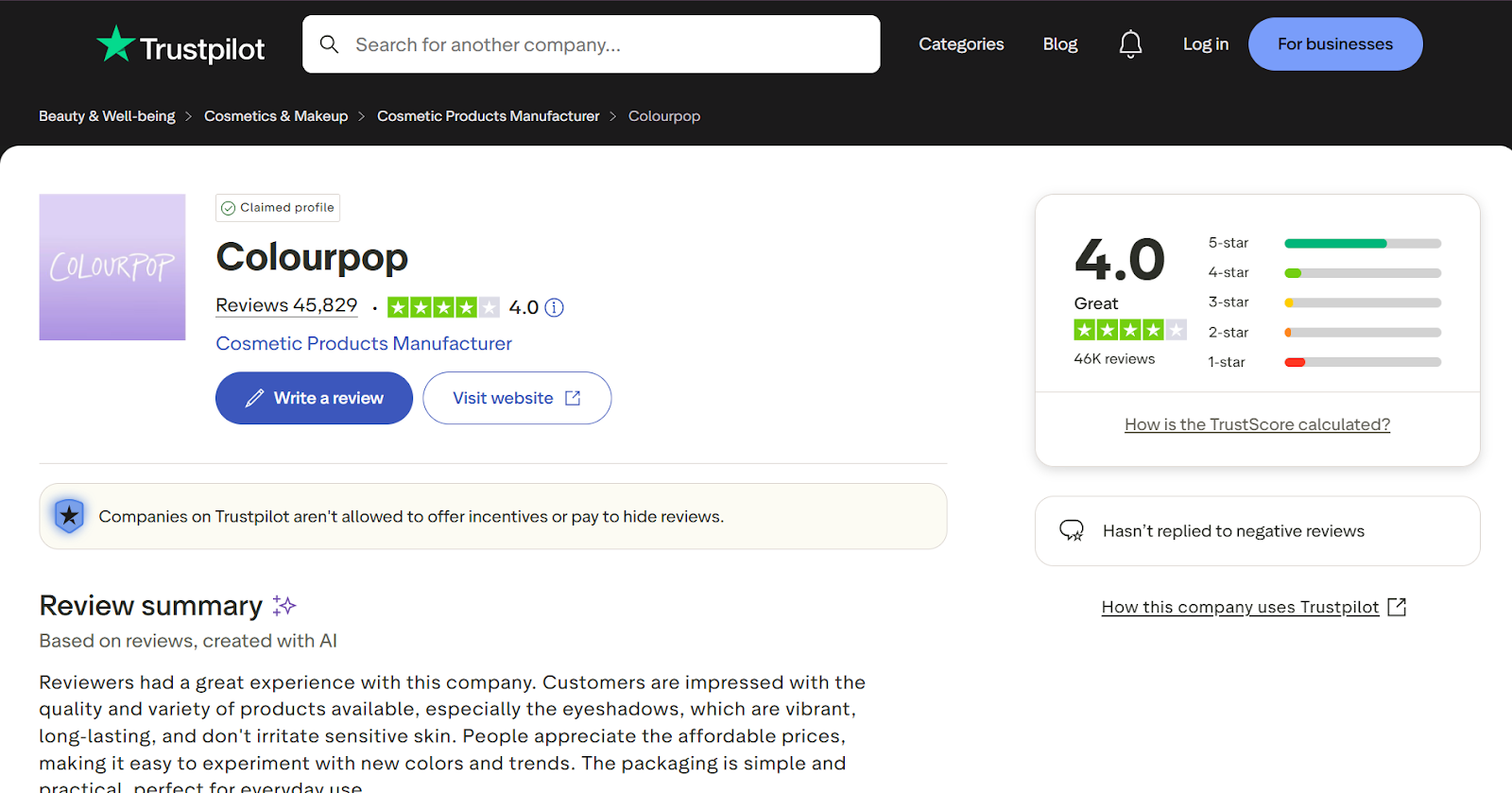 build brand reputation