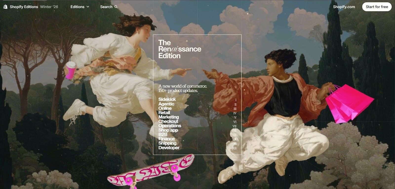 eCommerce website design