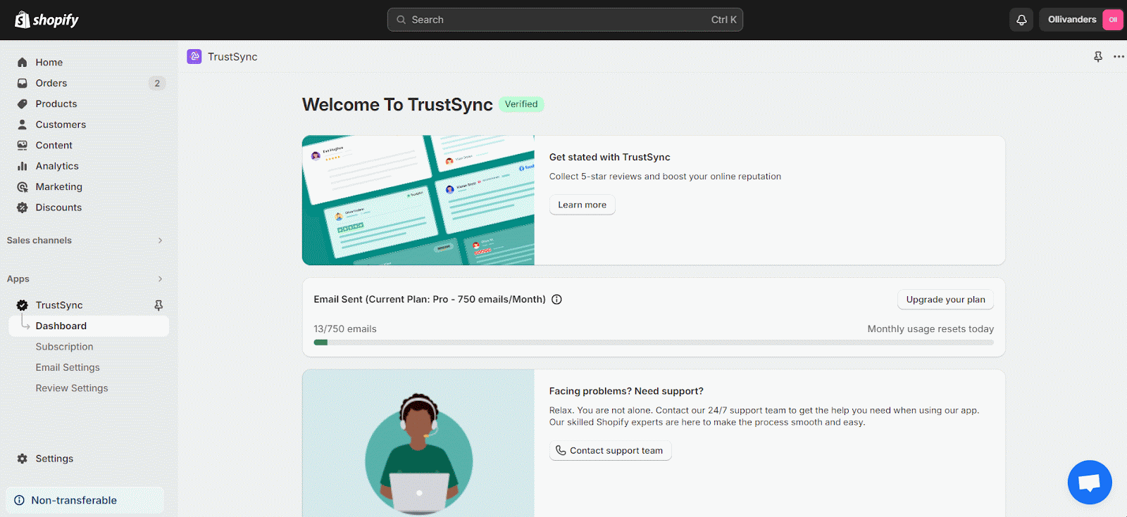 Get more Google Reviews for Shopify