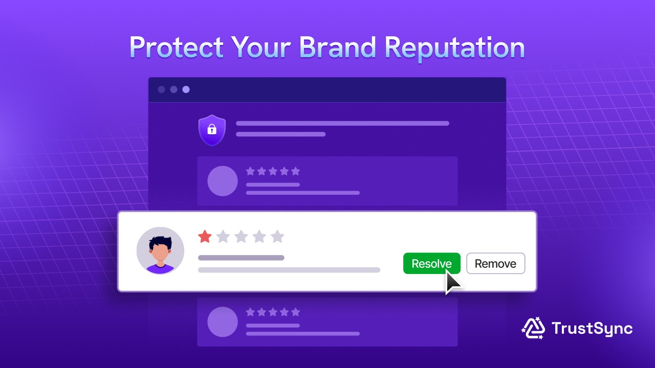 filter negative reviews with TrustSync